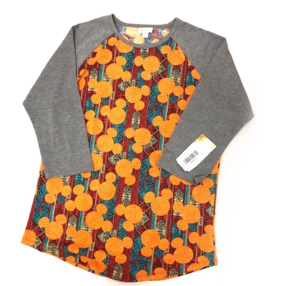 LuLaRoe Disney Mickey Mouse Ears Shirt